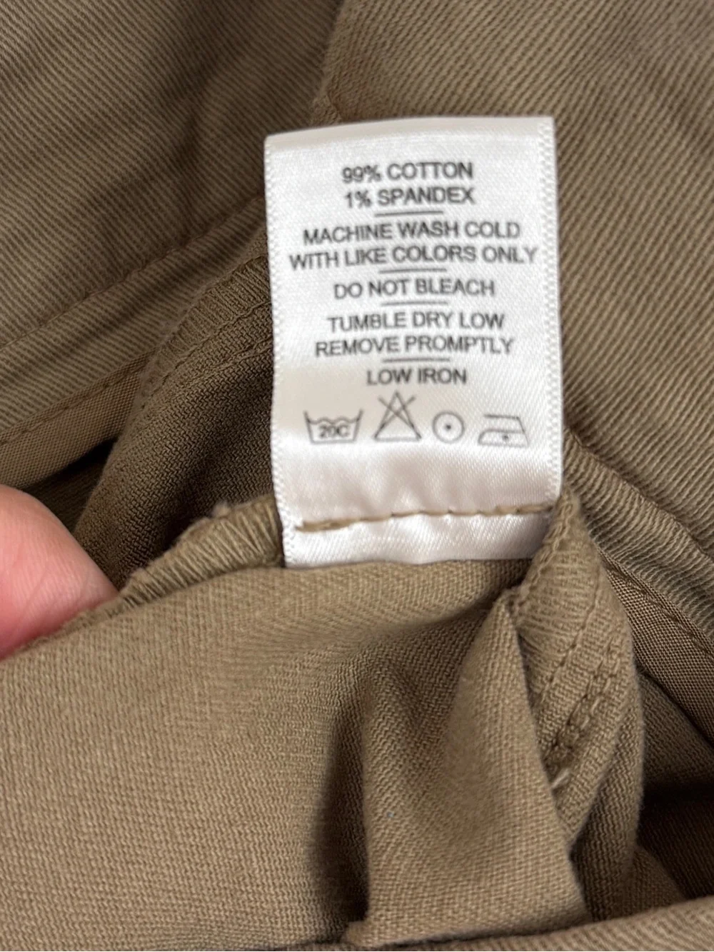 American Giant Men's Khaki Brown Chino Shorts 34